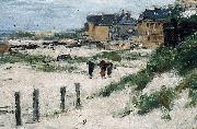 Eugene Boudin The Inlet at Berck oil painting